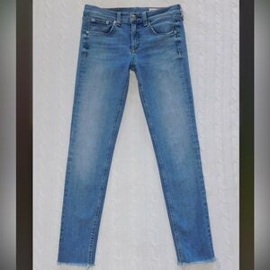 Rag & Bone Skinny Ankle jeans.